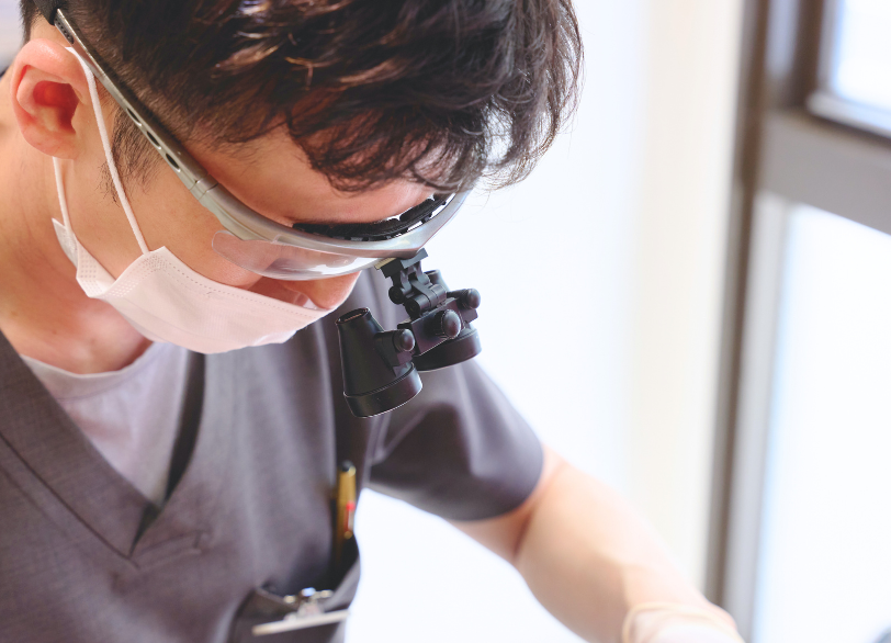 拡大ルーペ｜こばやし歯科
